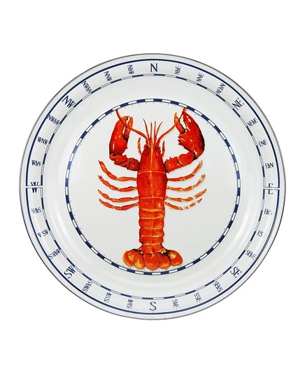 Эмалированный поднос Golden Rabbit 51 см, разноцветный