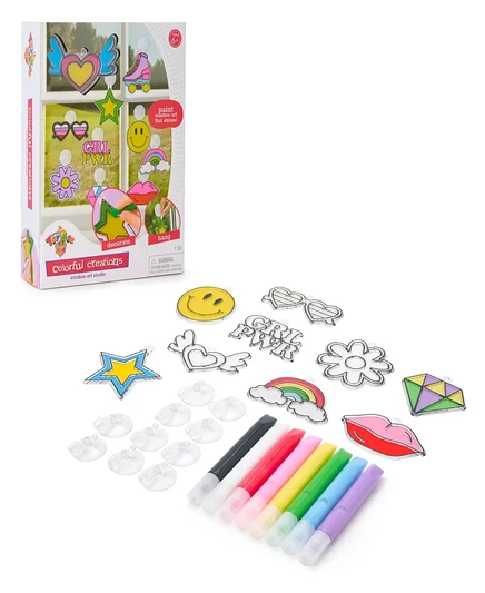 Набор для творчества Geoffrey's Toy Box Window Art Studio, белый