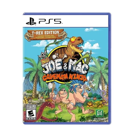 Игра PS5 Joe & Mac Caveman Ninja T-Rex Edition
