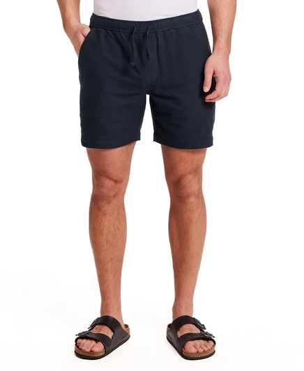 Мужские льняные шорты Weatherproof Vintage 7″, синие