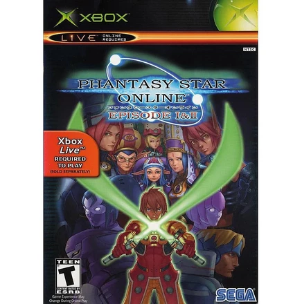 Видеоигра Sega Phantasy Star Online для Xbox