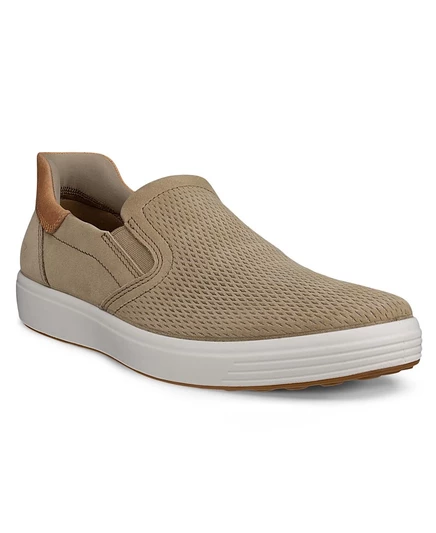 Мужские слипоны Ecco Soft 7 Easly, коричневые