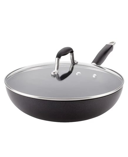 Сковорода Anolon Advanced Home 12″ анодированная, черная