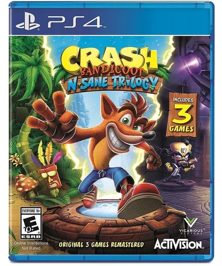 Игра Activision Crash Bandicoot N. Sane Trilogy для PS4