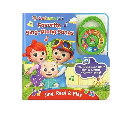 Интерактивная книга CoComelon с музыкальным плеером, 2–6 лет
