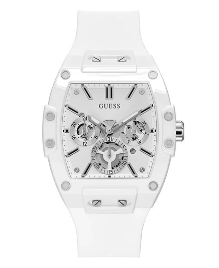 Мужские многофункциональные часы Guess GW0203G2 43 мм, белые