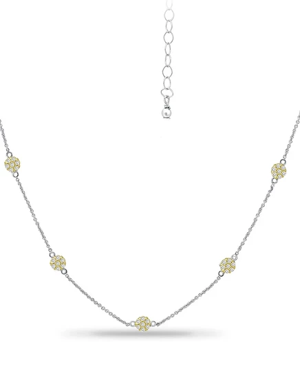Женское колье Giani Bernini Mini-Cluster, двухцветное