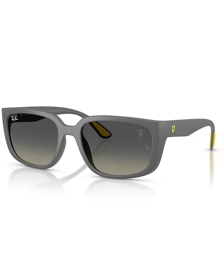 Солнцезащитные очки Ray-Ban Унисекс круглой формы, RB4443M серого цвета