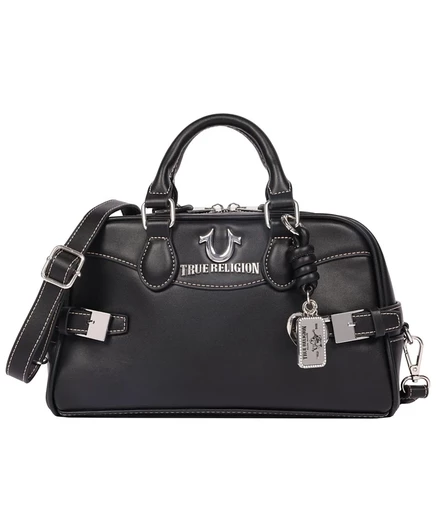 Женская сумка True Religion Brooks satchel из PU, черная