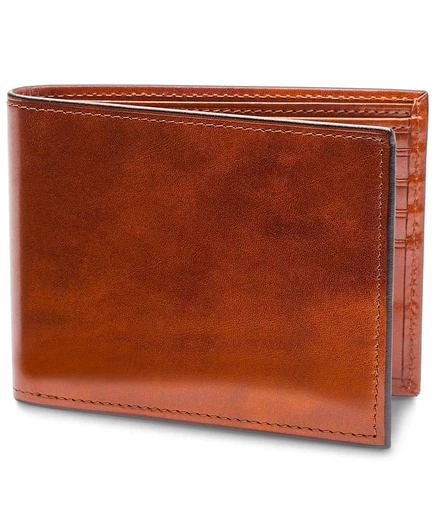 Мужское портмоне Bosca Old Leather с окошком, оранжевое