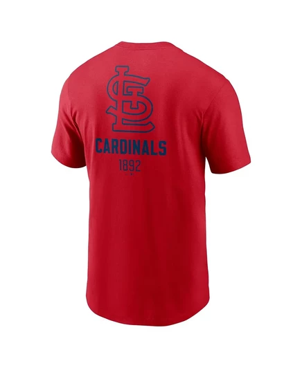 Мужская футболка Nike Red St. Louis Cardinals с крупным логотипом на спине red