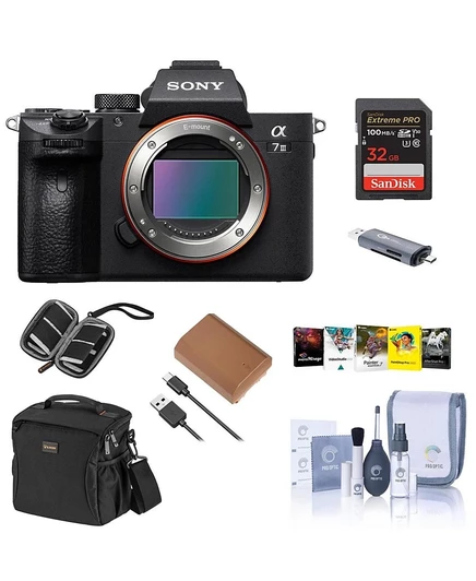 Беззеркальная камера Sony Alpha a7 III комплект, черная