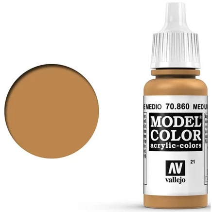 Краска Vallejo Model Color средний телесный, 17 мл