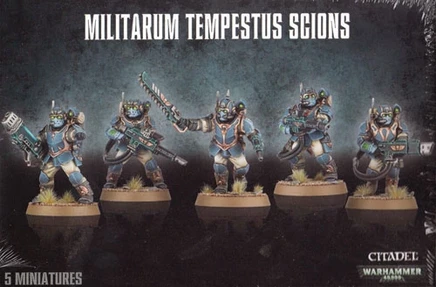 Warhammer 40K: отпрыски Militarum Tempestus