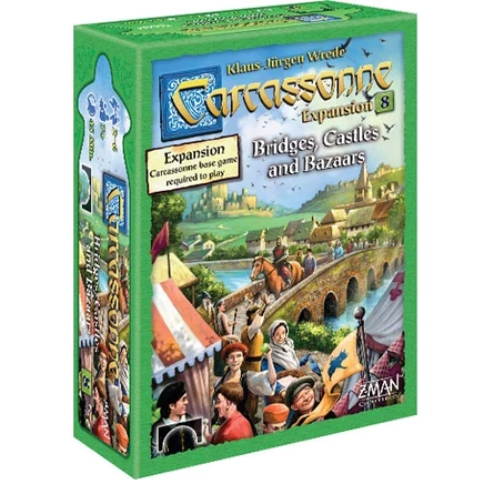 Дополнение Carcassonne «Bridges, Castles & Bazaars» (№8)