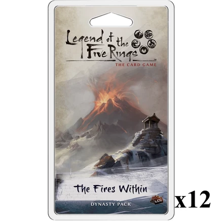 Дополнение L5R — Dynasty Pack «The Fires Within», коробка 12 шт.