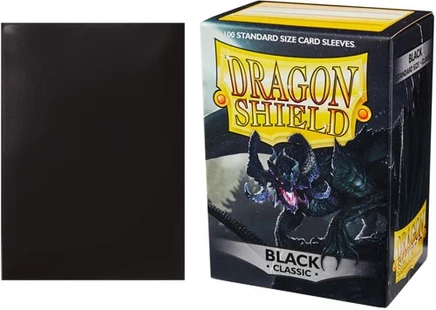 Протекторы Dragon Shield Classic, 100 шт., черные
