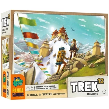Настольная игра Trek 12, для 1 игрока, 15–30 мин, 8+