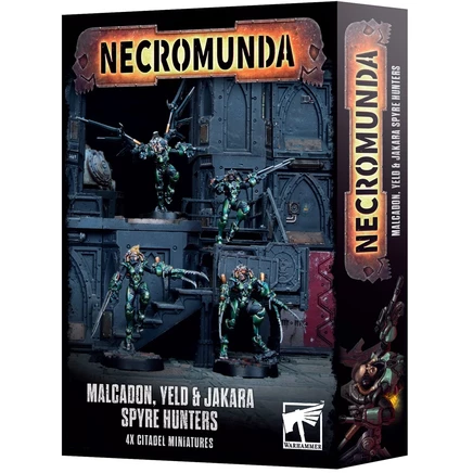 Necromunda: Малкадон, Йелд и Джакара — охотники Спайра