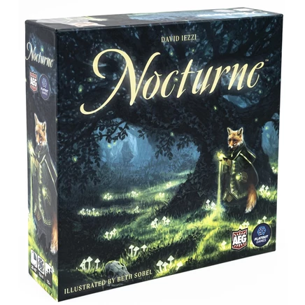 Настольная игра Nocturne — семейная логическая, 1–4 игрока, 10+ лет, 30–45 мин
