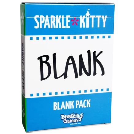 Расширение Sparkle Kitty — набор пустых карт