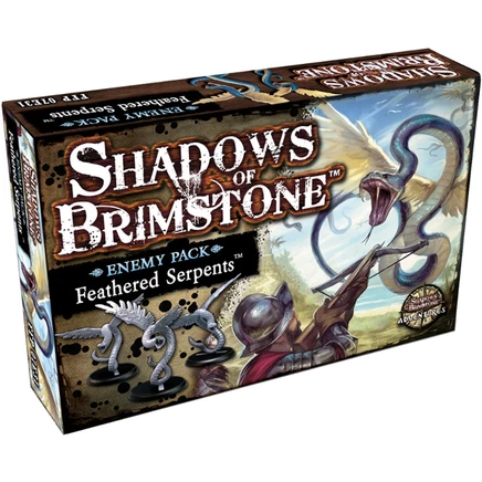Набор врагов Feathered Serpents для Shadows of Brimstone