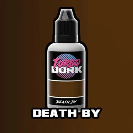 Акриловая краска Turbo Dork Death By, 20 мл, шоколадная