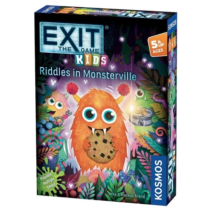 Кооперативная игра exit: kids — загадки монстервилля
