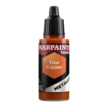 Краска The Army Painter Warpaints Fanatic Metallic True Copper, металлическая медная, 18 мл