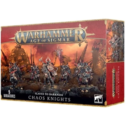 Набор миниатюр Chaos Knights для Warhammer Age of Sigmar, 5 шт.