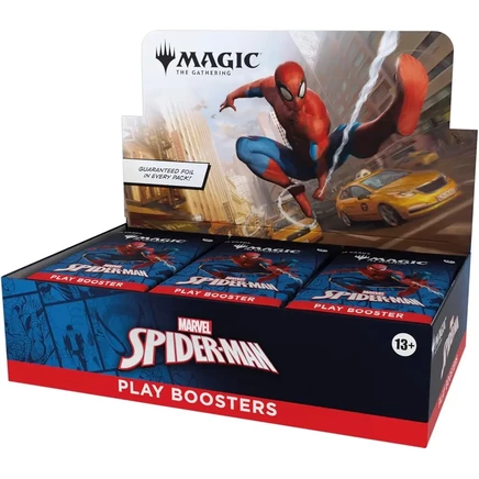 Коробка плей-бустеров MTG Marvel's Spider-Man, 30 пачек