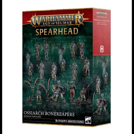 Набор миниатюр Warhammer Age of Sigmar Ossiarch Bonereapers — Kavalos Vanguard