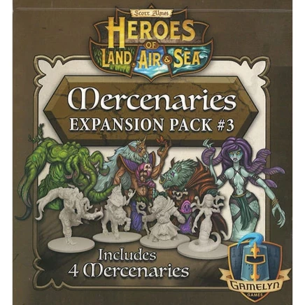 Дополнение к настольной игре Heroes of Land, Air & Sea — наемники, набор 3