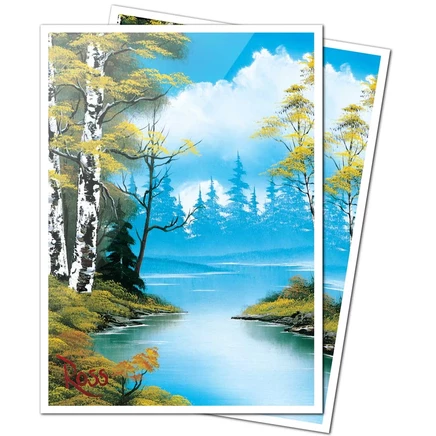 Протекторы Ultra Pro Bob Ross APEX, 105 шт., Lakeside Path