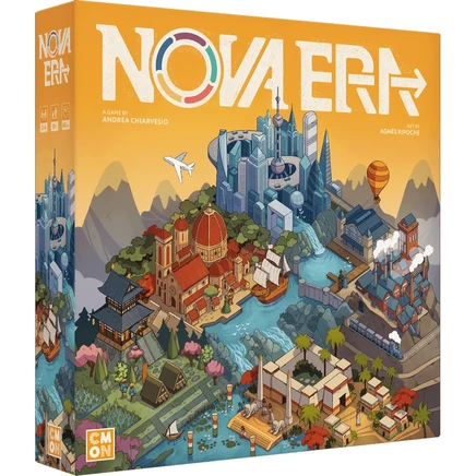 Настольная игра Nova Era, 2–4 игрока, 60 мин, от 12 лет