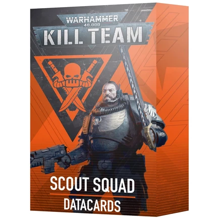 Набор карт данных для Kill Team: Scout Squad, 34 шт.