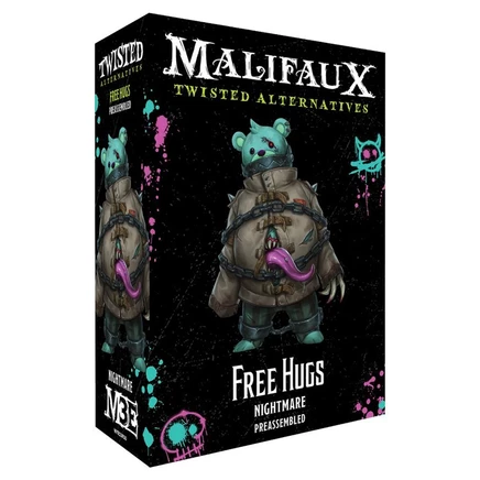 Миниатюра Malifaux 3E Free Hugs, пластиковая, 32 мм