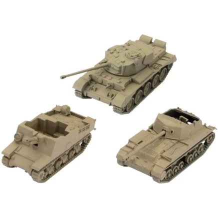 Набор миниатюр Gale Force 9 World of Tanks — британская рота