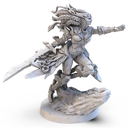Фигурка валькирии Brunhild для Lords of Ragnarok