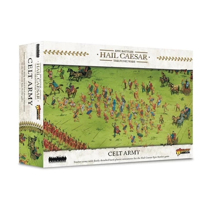 Набор пластиковых миниатюр Hail Caesar Epic Battles — кельтская армия, 15 мм