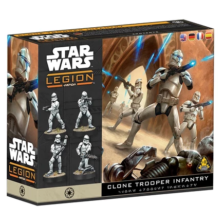 Набор миниатюр Star Wars: Legion — пехота клонов, 11 фигурок