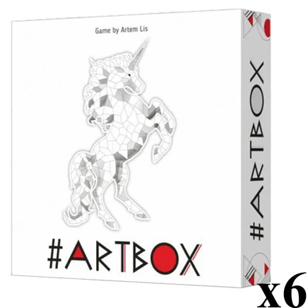 Настольная игра «Artbox», комплект из 6 экземпляров