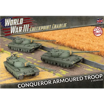 Набор миниатюр «Team Yankee»: британские Conqueror