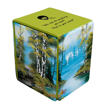 Бокс для карт Ultra Pro Bob Ross Alcove Flip Lakeside Path