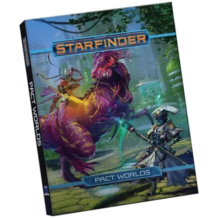 Карманная книга Paizo Starfinder «Миры Договора»