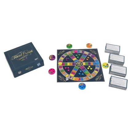 Настольная игра миниатюрная версия Trivial Pursuit