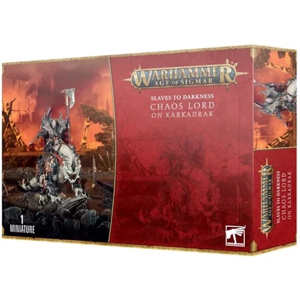 Миниатюра Warhammer: Эра Зигмара — лорд на Каркадраке