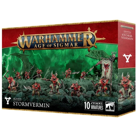 Миниатюры Warhammer: Скавены — штурмокрысы