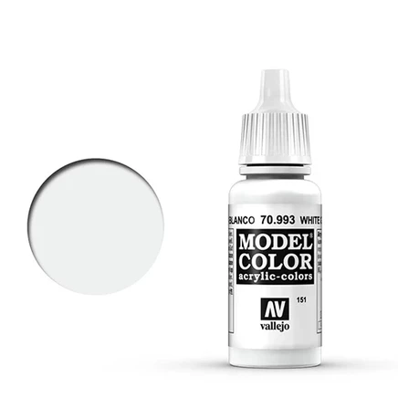Акриловая краска Vallejo Model Color — бело-серый
