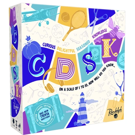 Настольная игра CDSK Travel, викторина, дорожная версия